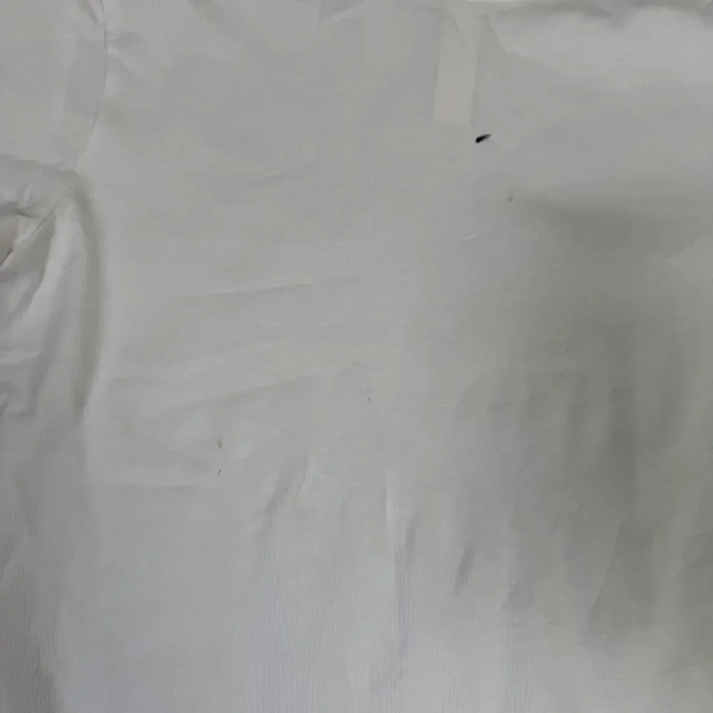 Madewell The Perfect Crewneck Tee WMNS XS White Cotton Short Sleeve Lightweight